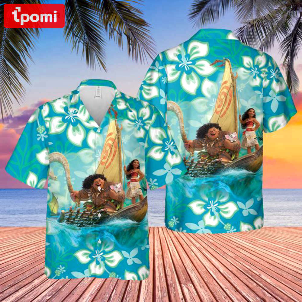 Moana disney princess moana mickey ears hawaii shirt Hawaii Shirt