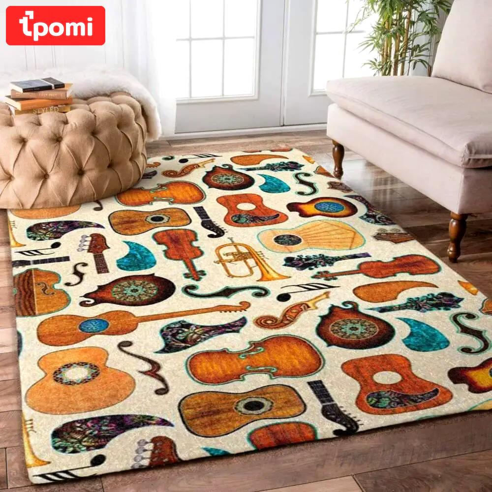 Music rug rb7a8e7e1968 area rug living room carpet rug regtangle carpet floor decor home decor Rectangle Rug