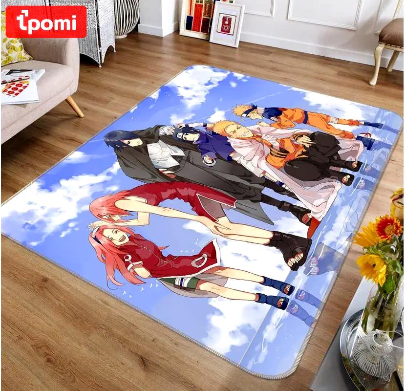 Naruto anime 38 area rug living room and bed room rug rug regtangle carpet Rectangle Rug