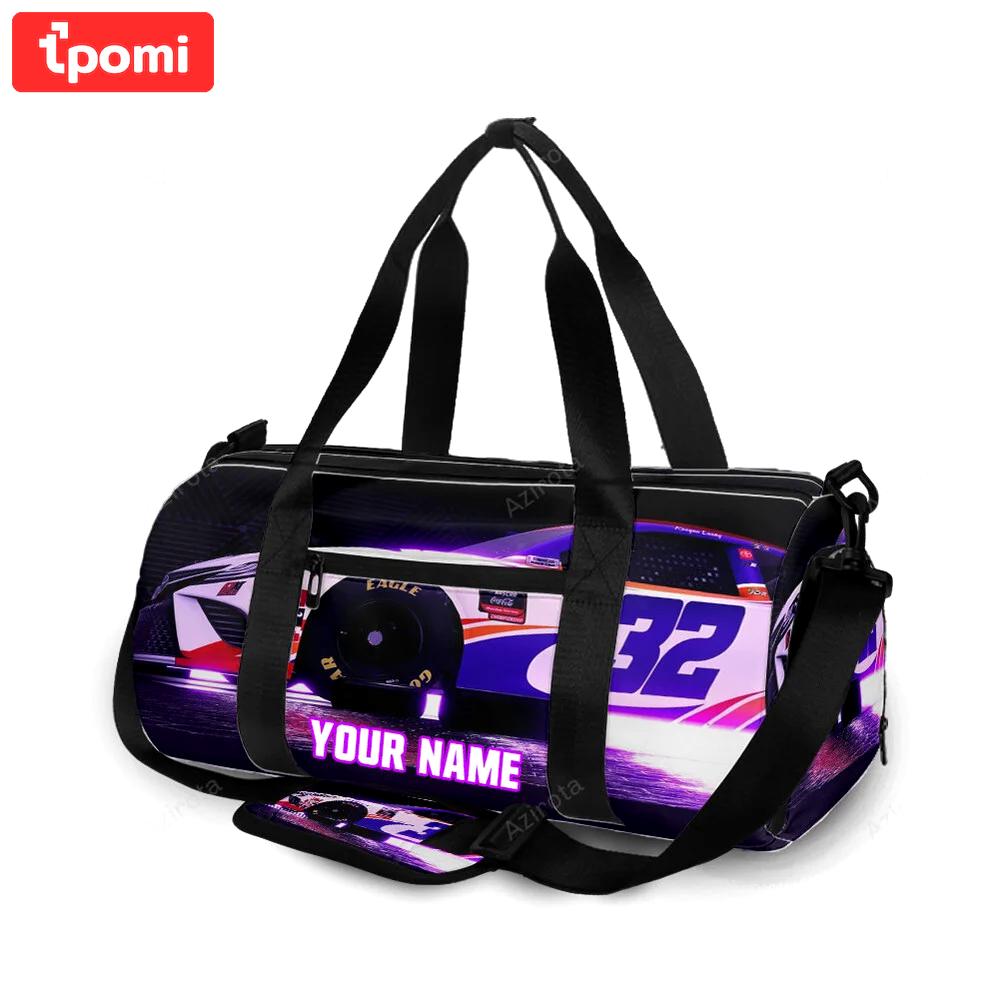 Nascar 23xi racing cars15 personalized name travel bag gym bag 47 Travel Bag
