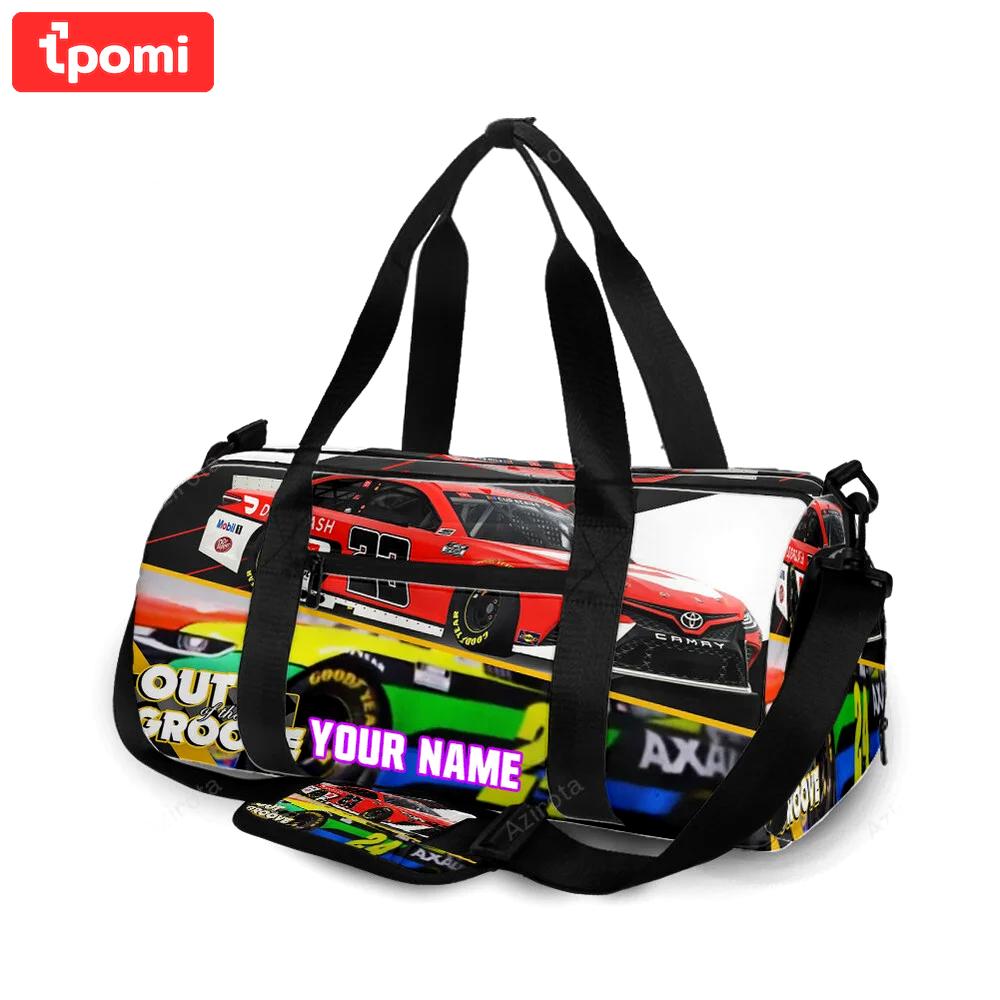 Nascar 23xi racing cars16 personalized name travel bag gym bag 293 Travel Bag