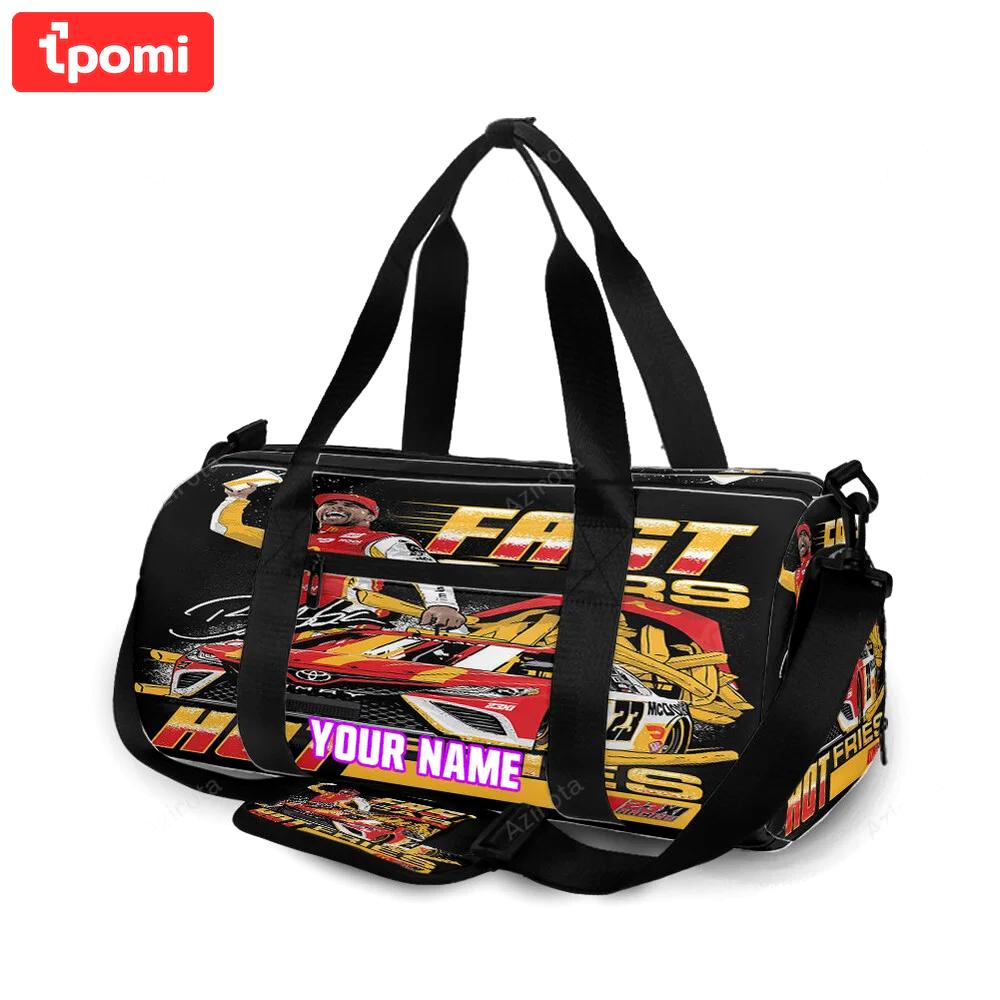 Nascar 23xi racing cars20 personalized name travel bag gym bag 1607 Travel Bag