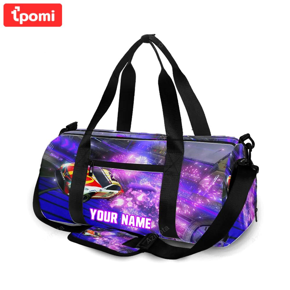 Nascar 23xi racing cars8 personalized name travel bag gym bag 1445 Travel Bag
