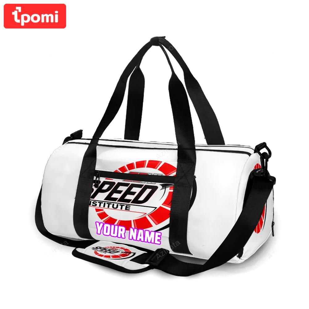 Nascar 23xi racing logo1 personalized name travel bag gym bag 1904 Travel Bag