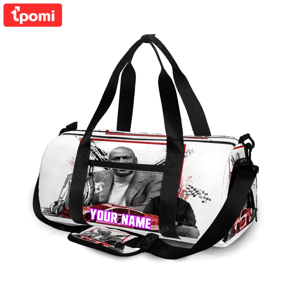 Nascar 23xi racing players1 personalized name travel bag gym bag 1642 Travel Bag
