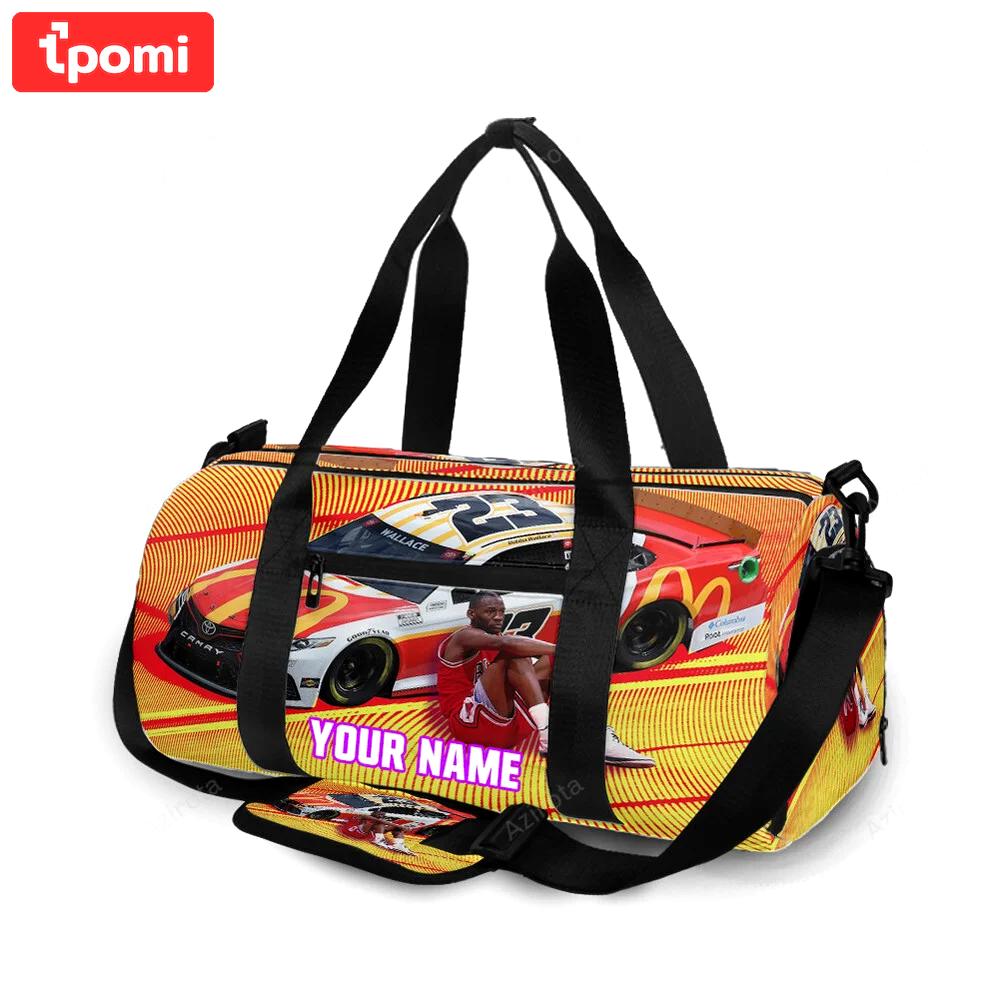 Nascar 23xi racing players4 personalized name travel bag gym bag 386 Travel Bag