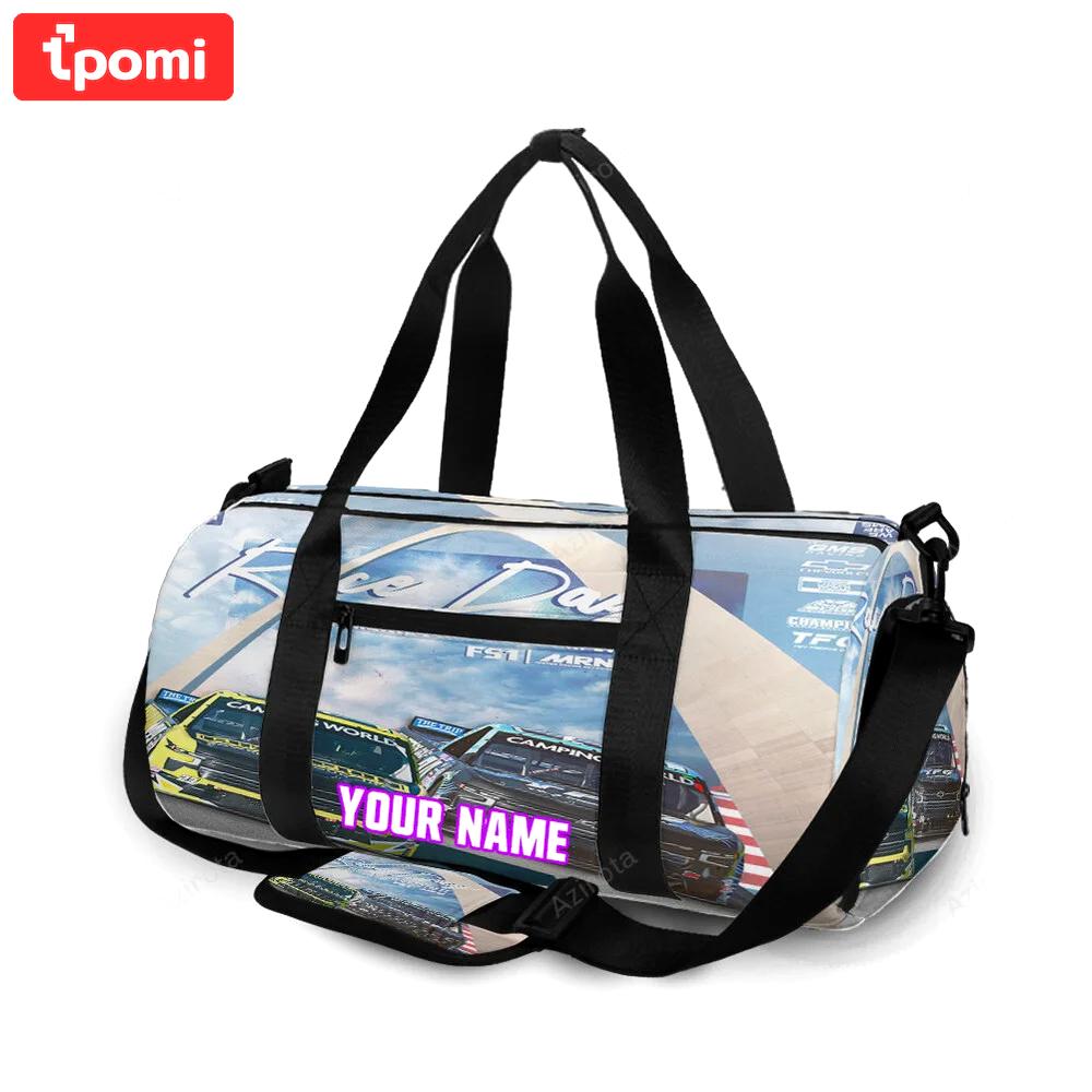 Nascar gms racing cars13 personalized name travel bag gym bag 97 Travel Bag