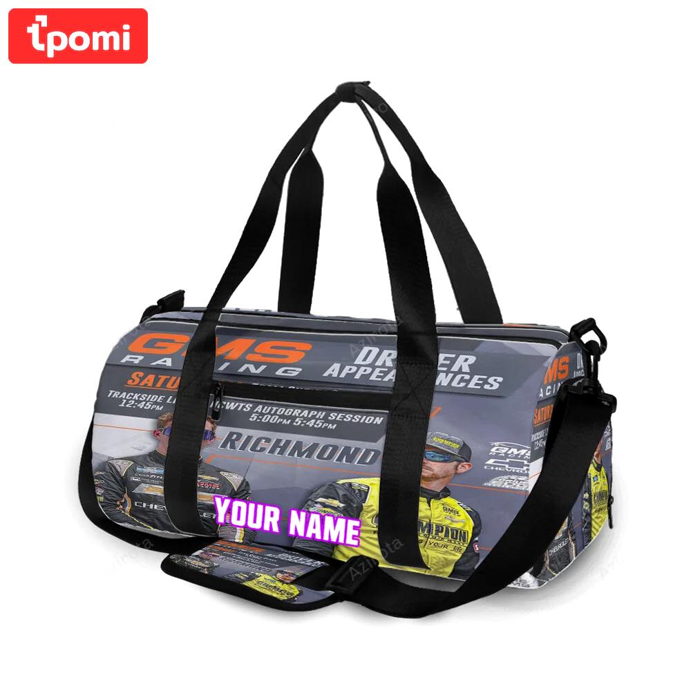 Nascar gms racing drivers2 personalized name travel bag gym bag 1586 Travel Bag