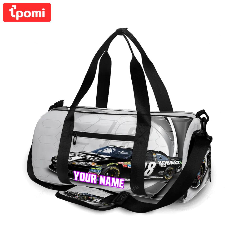 Nascar hendrick motorsports car9 personalized name travel bag gym bag 1846 Travel Bag