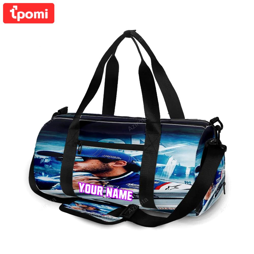 Nascar hendrick motorsports chase elliott11 personalized name travel bag gym bag 755 Travel Bag