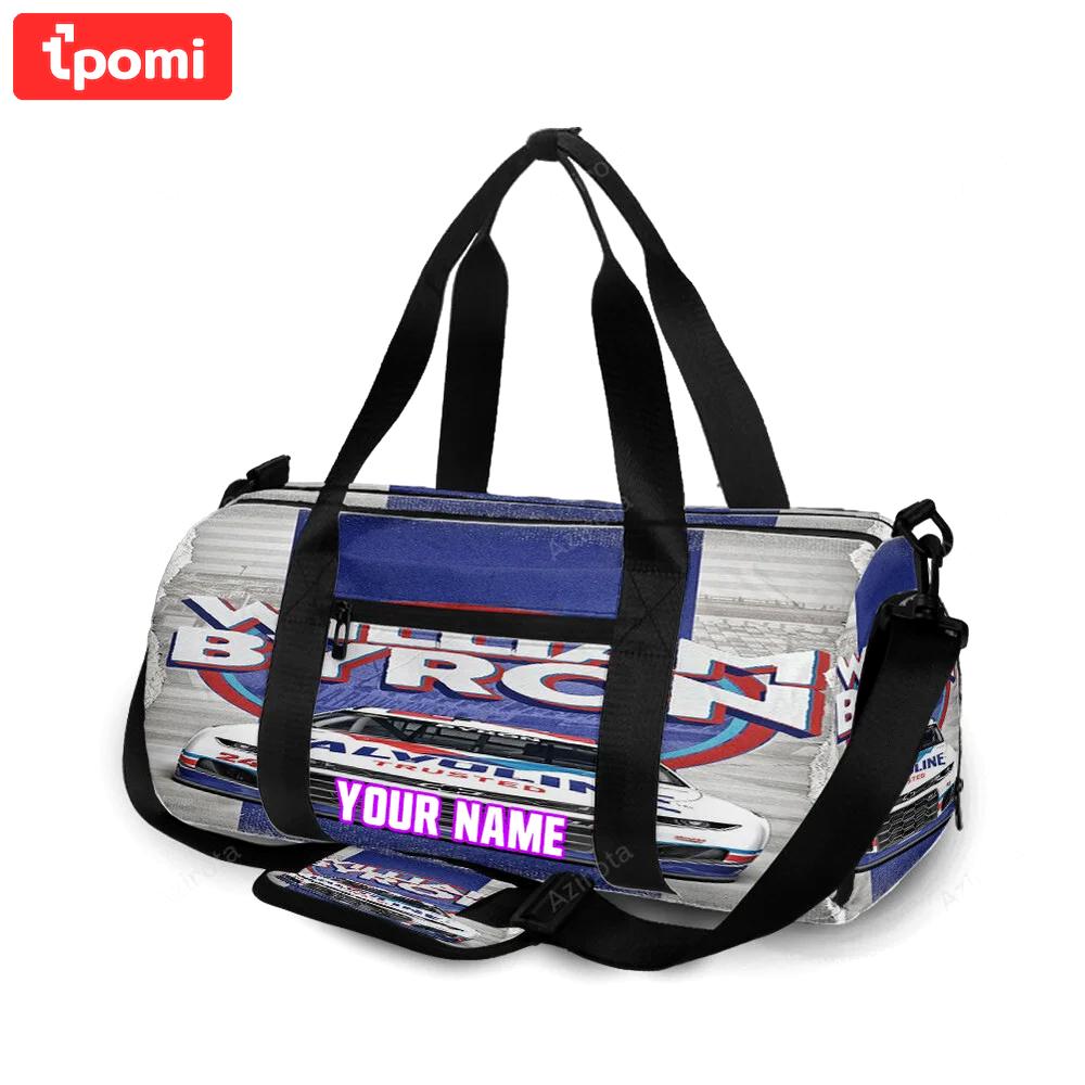 Nascar hendrick motorsports william byron1 personalized name travel bag gym bag 1055 Travel Bag