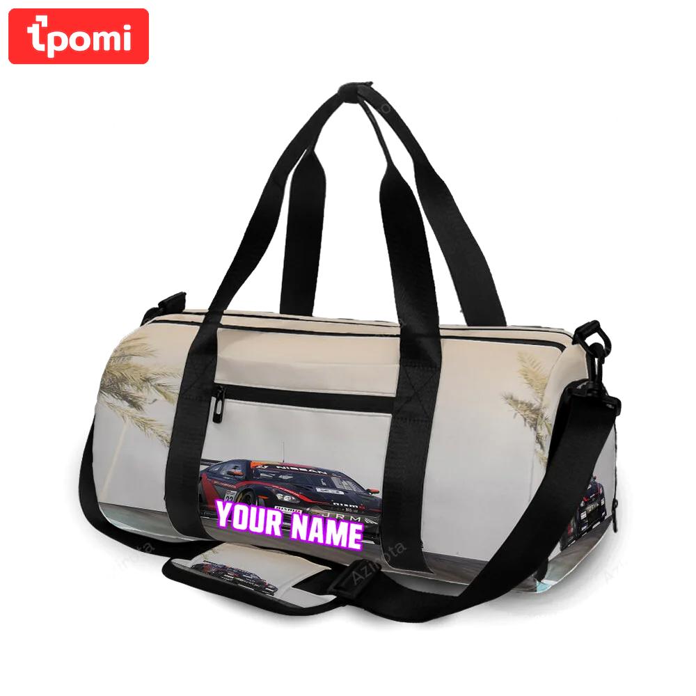 Nascar jr motorsports car2 personalized name travel bag gym bag 736 Travel Bag