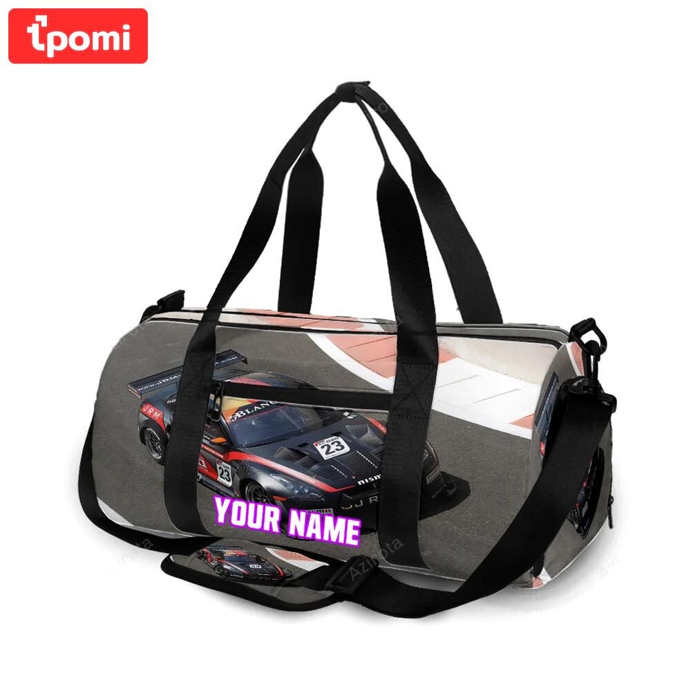 Nascar jr motorsports car6 personalized name travel bag gym bag 1922 Travel Bag
