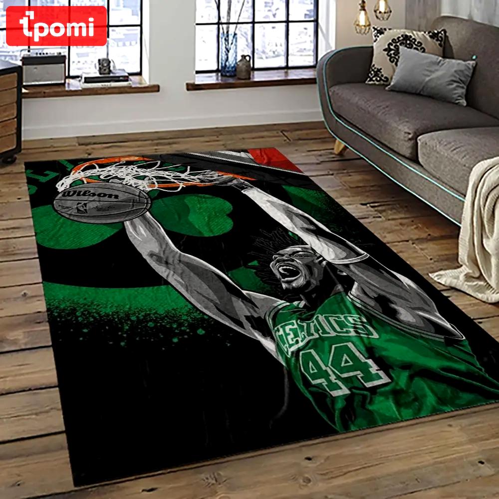 Nba boston celtics basketball team logo sport carpet area rug home decor best gift for friends bc58 Rectangle Rug