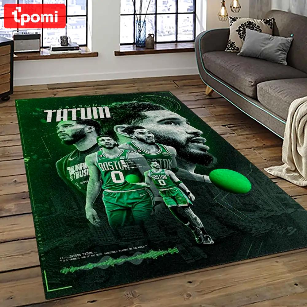 Nba boston celtics basketball team logo sport carpet area rug home decor best gift for friends bc62 Rectangle Rug