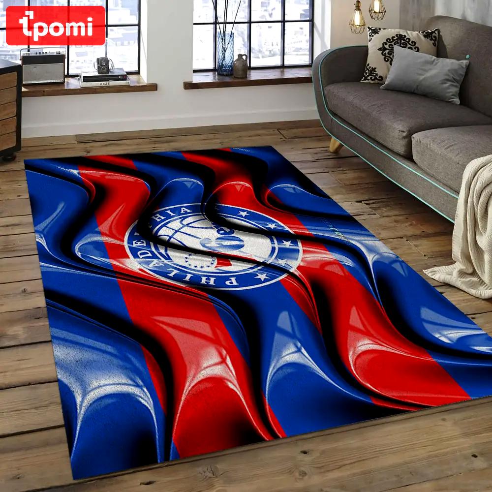 Nba charlotte hornets basketball legend team logo rectangle area ch30 Rectangle Rug