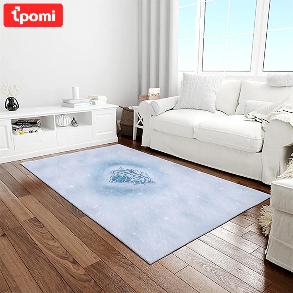 Nba new york knicks basketball team logo rectangle area rug nyk13 Rectangle Rug