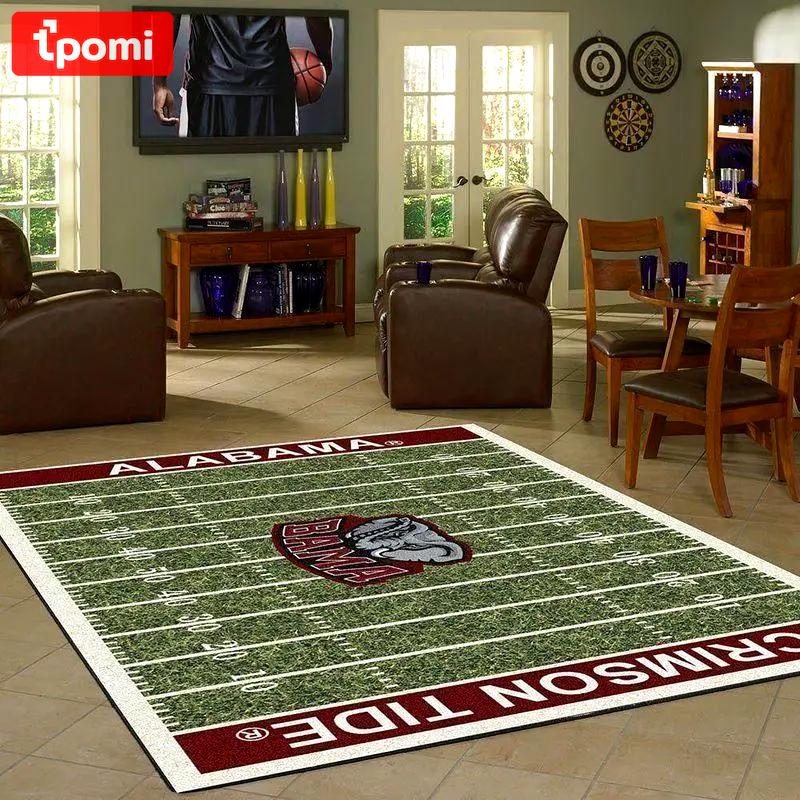 Ncaa alabama crimson tide carpet living room rugs f102140 rug regtangle 2 Rectangle Rug