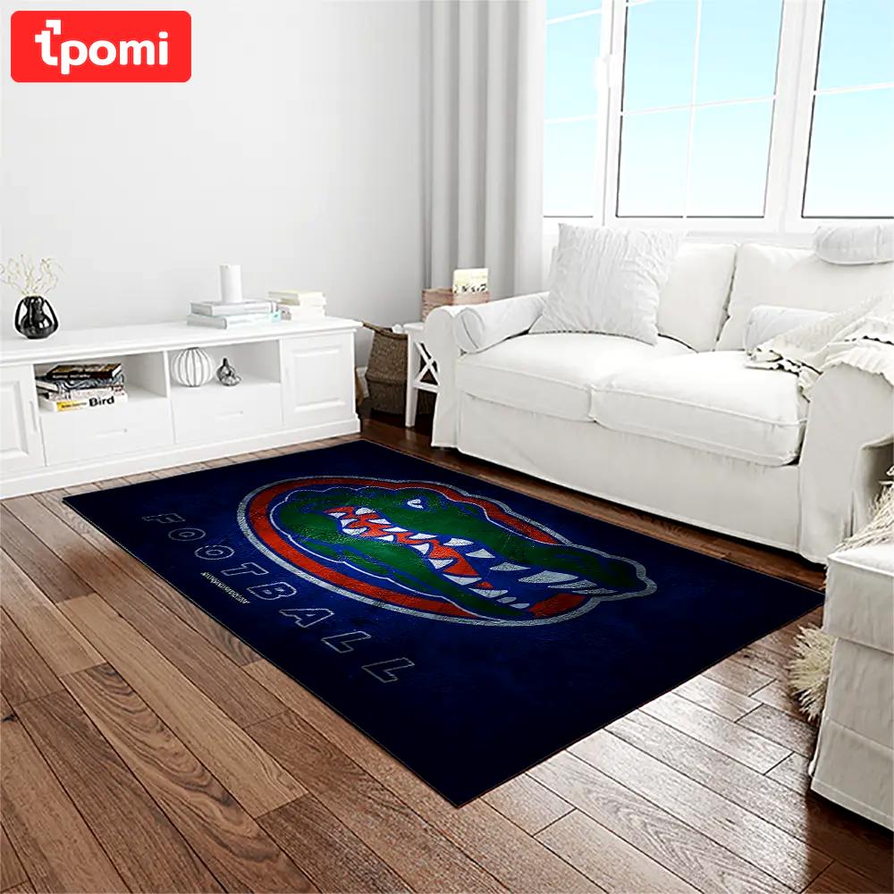 Ncaa florida gators college sport basketball and foolball team logo rectangle area rug fg02 Rectangle Rug