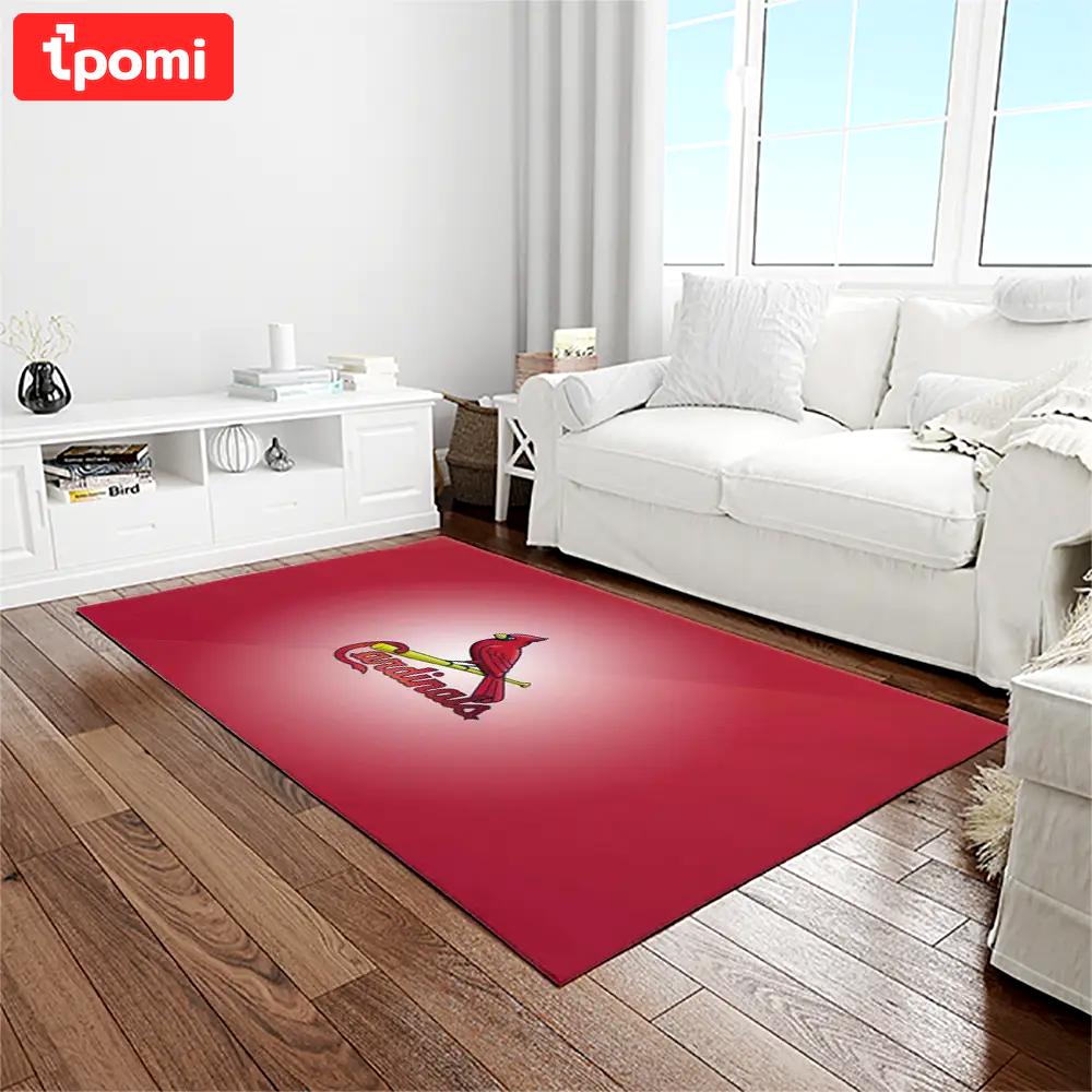 Ncaa louisville cardinals college sport basketball and foolball team logo rectangle area rug lics54 Rectangle Rug