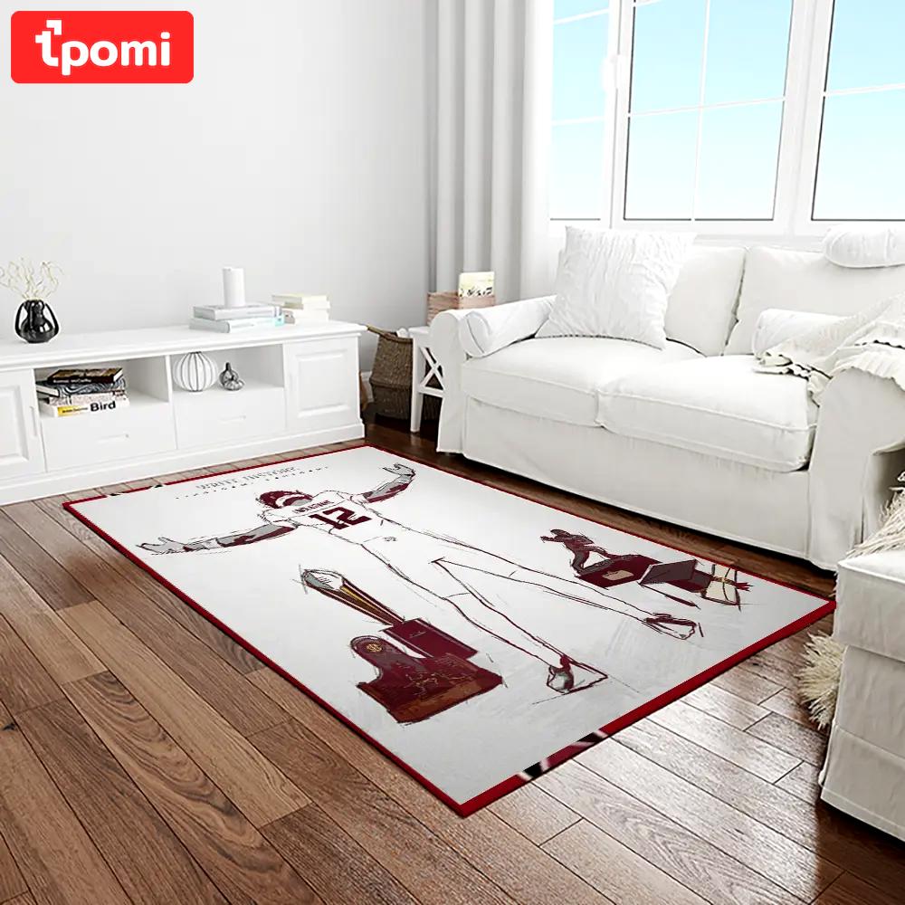 Ncaa texas a&m aggies college sport basketball and foolball team logo rectangle area rug tama57 Rectangle Rug
