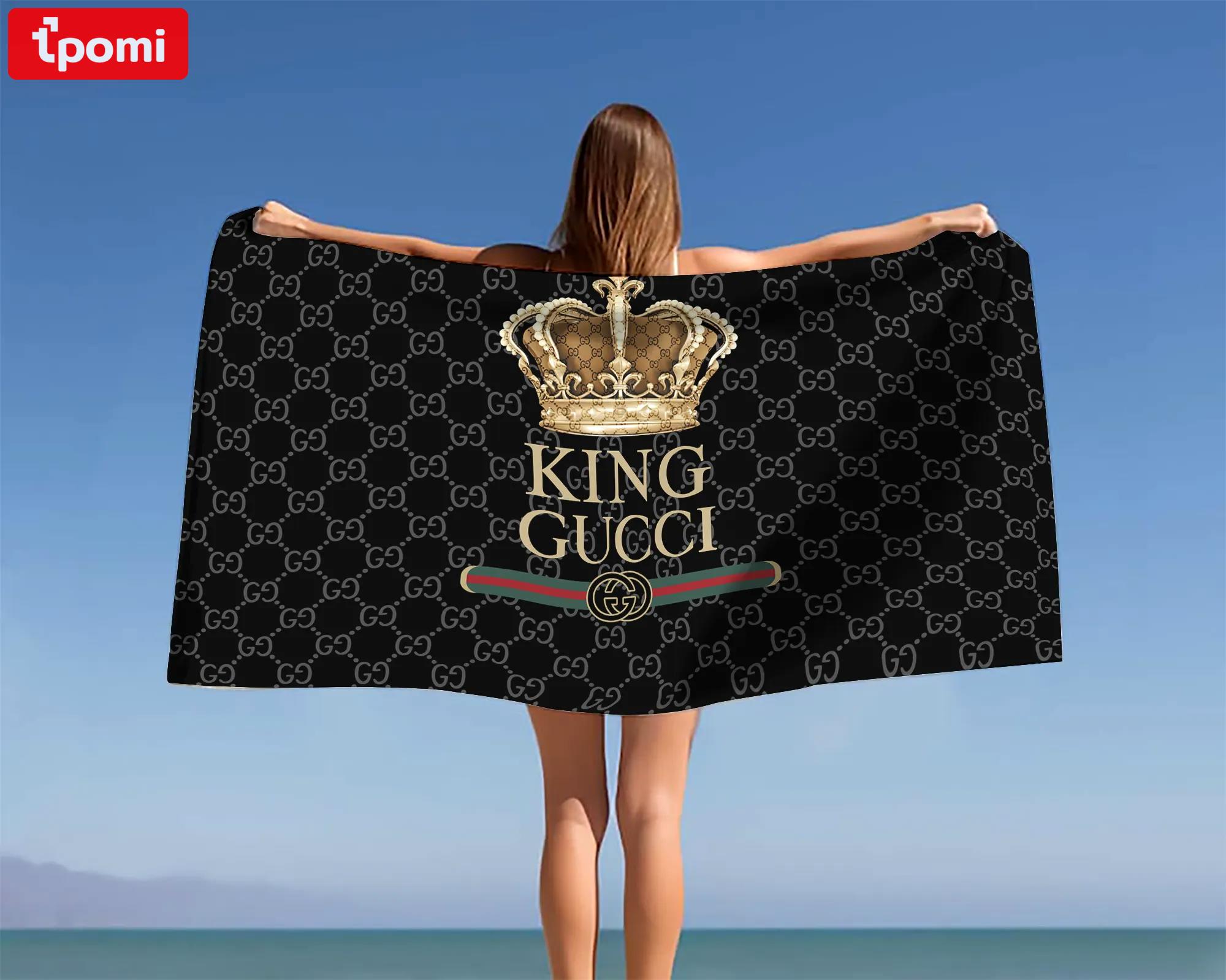 [new] premium gucci beach towel - summer 2025-2026 mrs-ryuj-gc137914