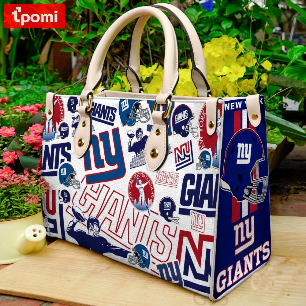 New york giants a1 leather bag g95 1580 Women Leather Hand Bag