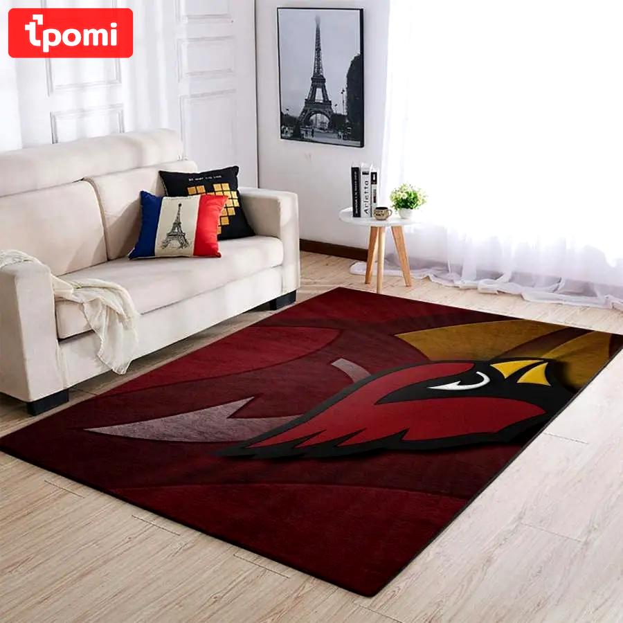 Nfl arizona cardinals carpet home decor area rug living room Rectangle Rug