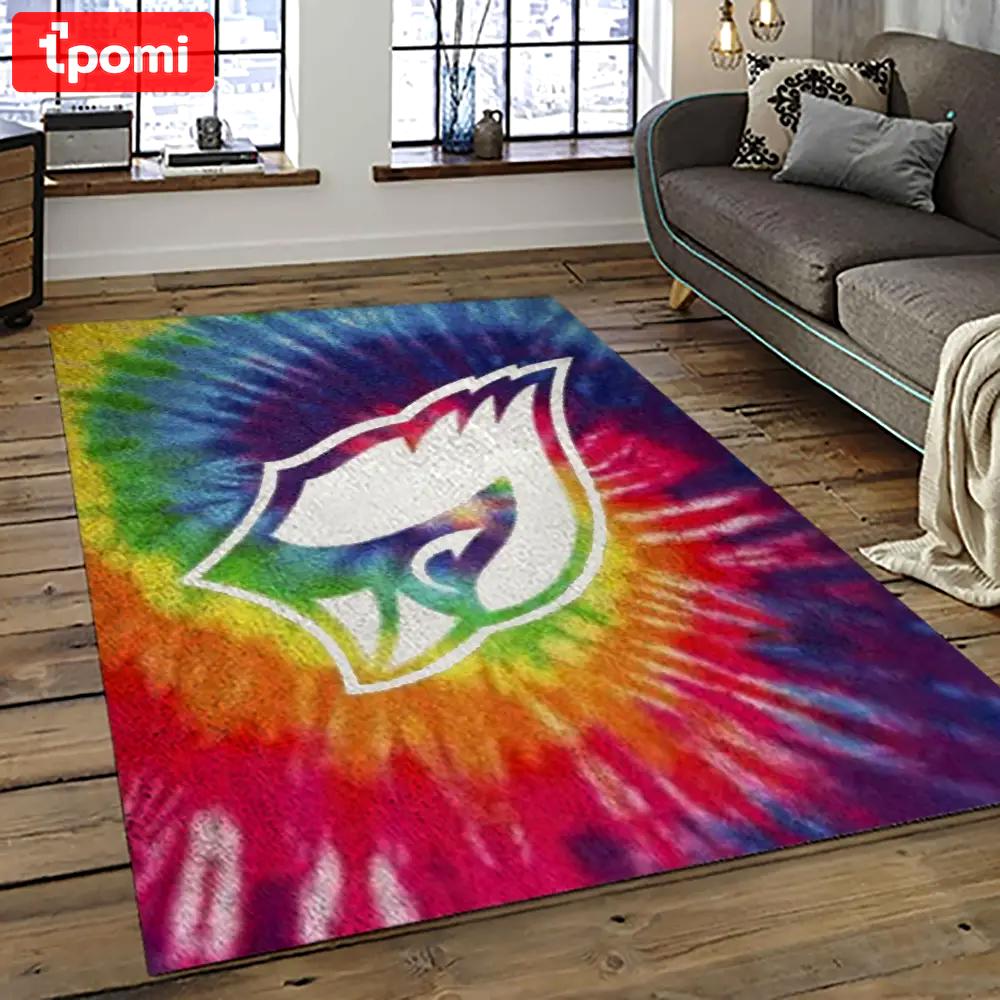 Nfl arizona cardinals football team logo sport carpet rectangle area rug for living room ac42 Rectangle Rug
