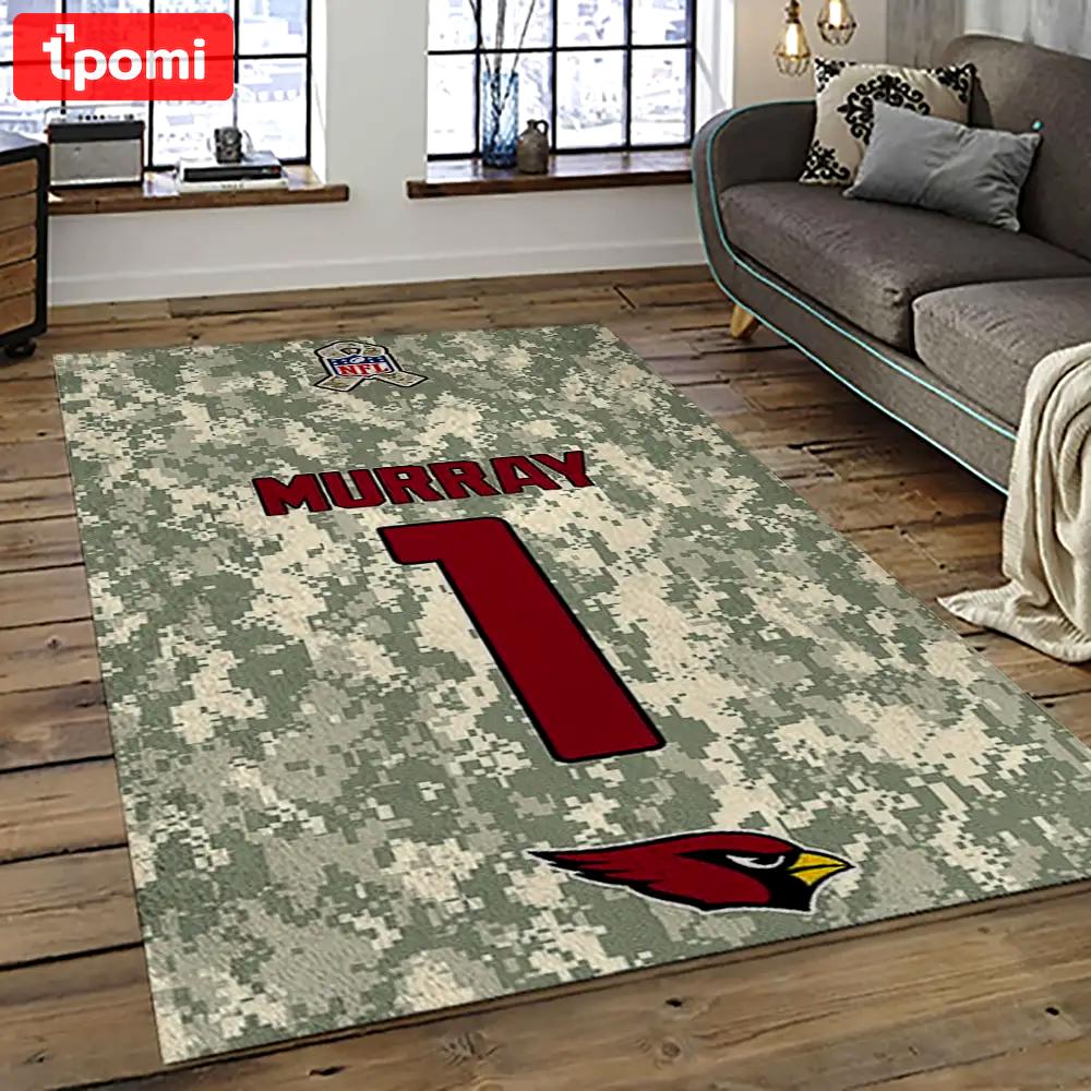 Nfl arizona cardinals football team logo sport carpet rectangle area rug for living room ac64 Rectangle Rug