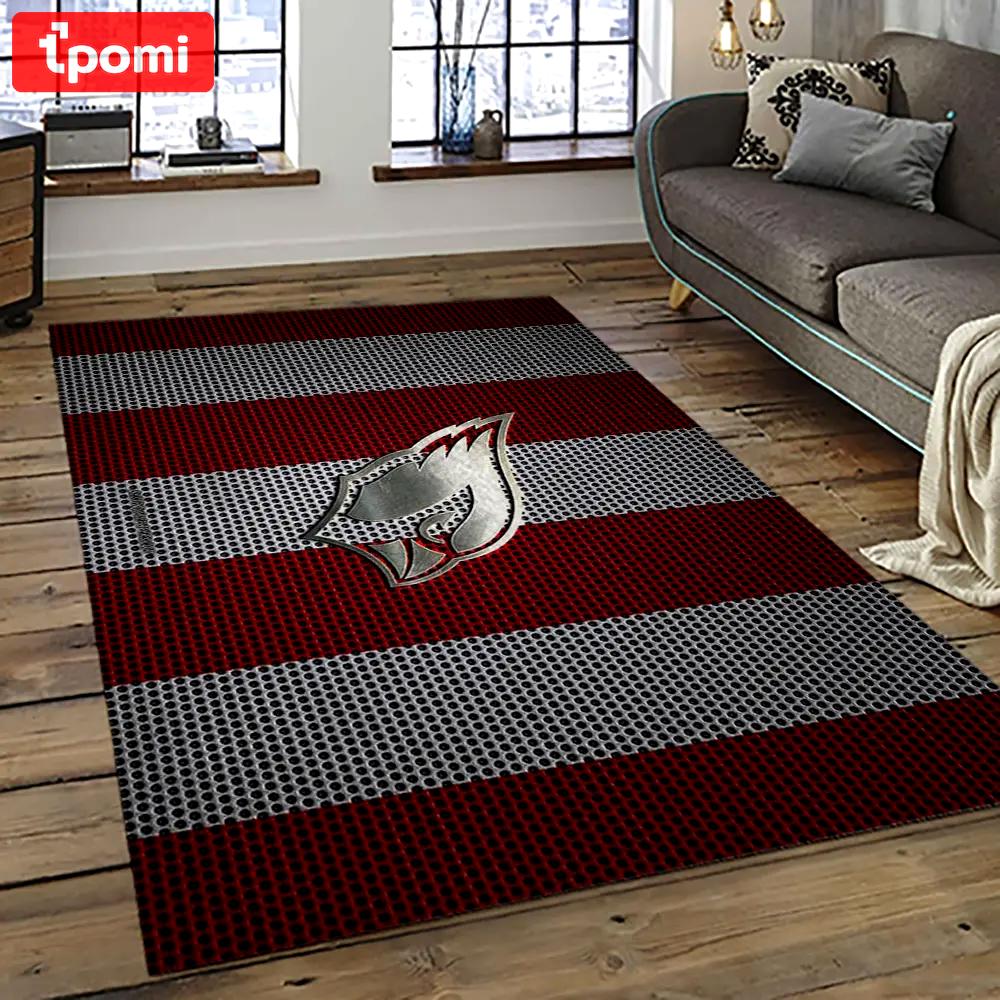 Nfl arizona cardinals football team logo sport carpet rectangle area rug for living room ac78 Rectangle Rug