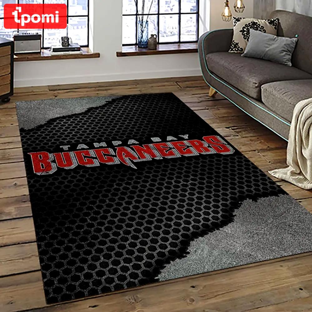 Nfl tampa bay buccaneers football team logo sport carpet area rug home decor best gift for friends tpbb10 Rectangle Rug