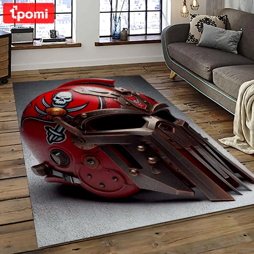 Nfl tampa bay buccaneers football team logo sport carpet area rug home decor best gift for friends tpbb50 Rectangle Rug
