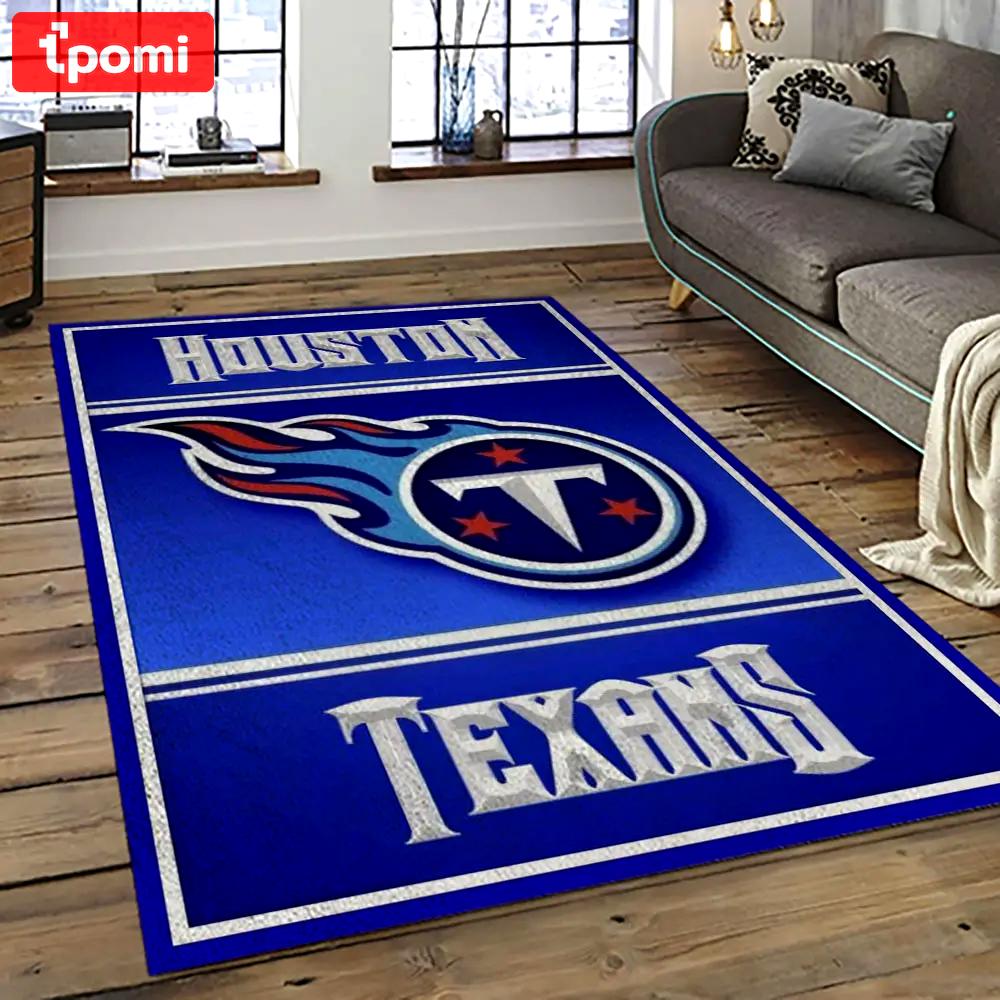 Nfl tennessee titans football team logo sport carpet area rug home decor best gift for friends tt43 Rectangle Rug