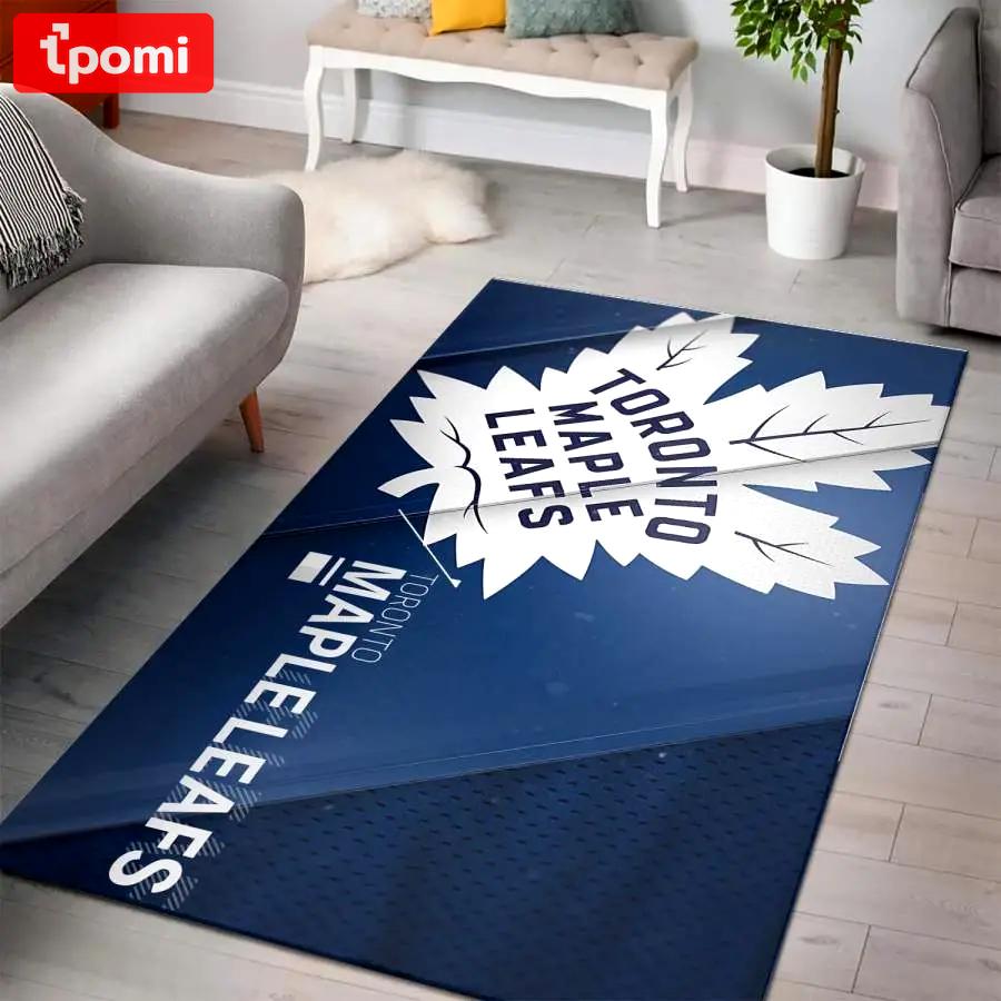 Nhl toronto maple leafs mlb baseball team logo carpet rug living room 2003275 Rectangle Rug