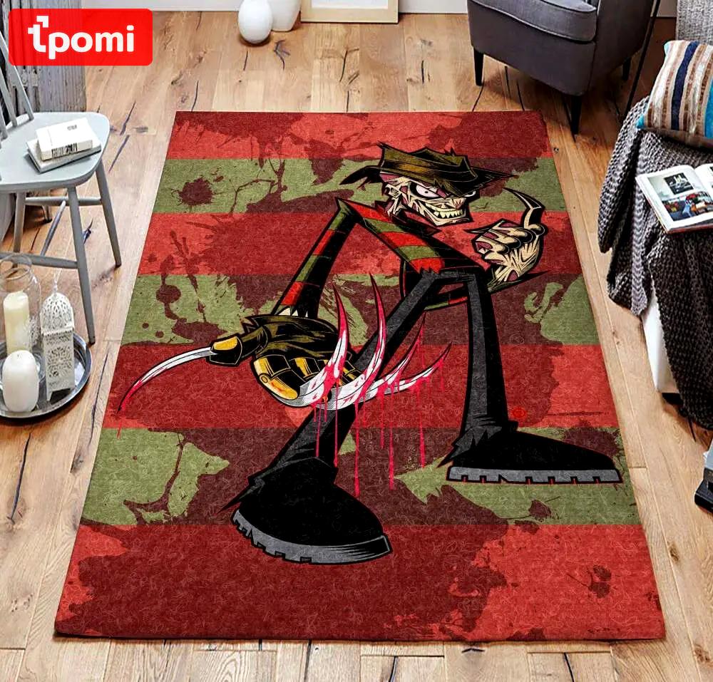 Nightmare on elm street frkr 1 dhcld2709 rug living room rug home decor Rectangle Rug