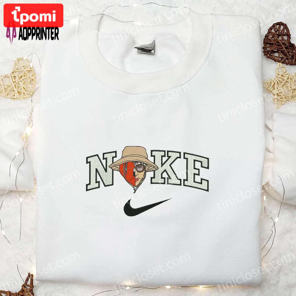 Nike x bad bunny un verano sin ti embroidered hoodie: funny halloween sweatshirt for halloween lovers Embroidered Shirt