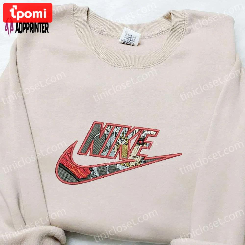 Nike x ken kaneki anime embroidered sweatshirt: tokyo ghoul hoodie perfect family birthday gift Embroidered Shirt
