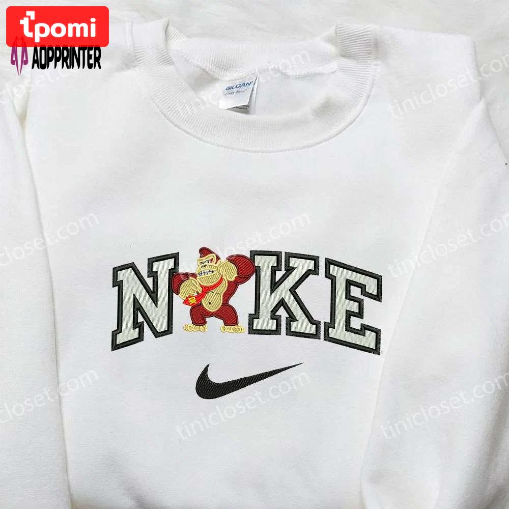 Nike x kingkong embroidered shirt – movie inspired nike shirt Embroidered Shirt