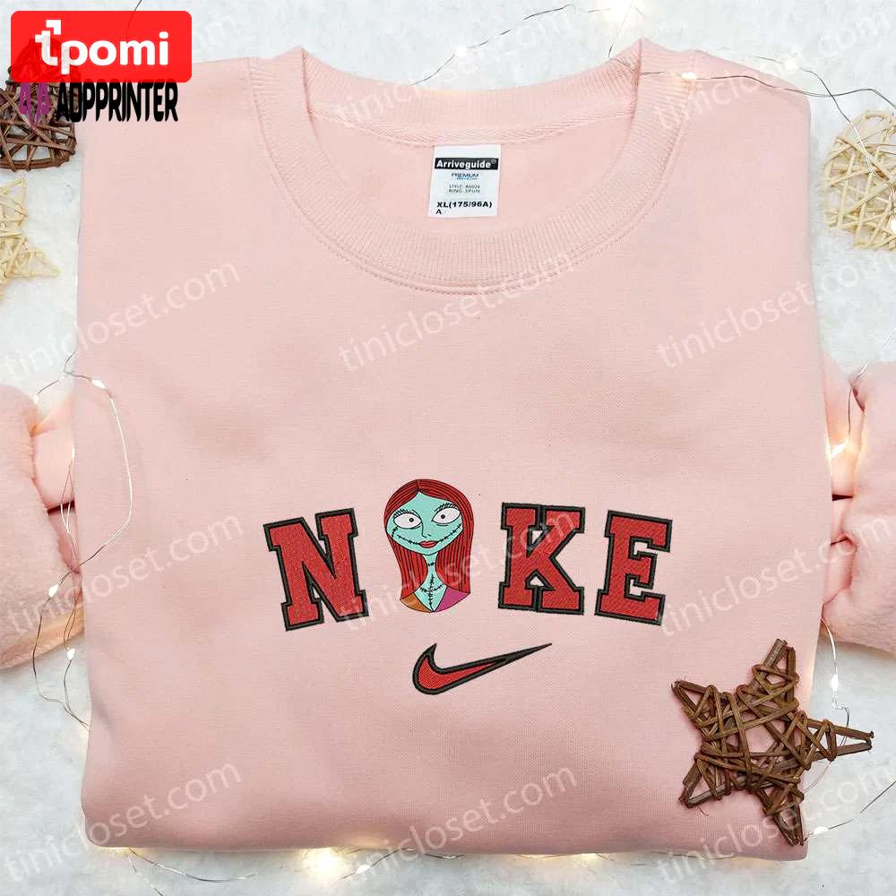 Nike x sally face & nightmare before christmas embroidered shirts: unique nike inspired designs Embroidered Shirt