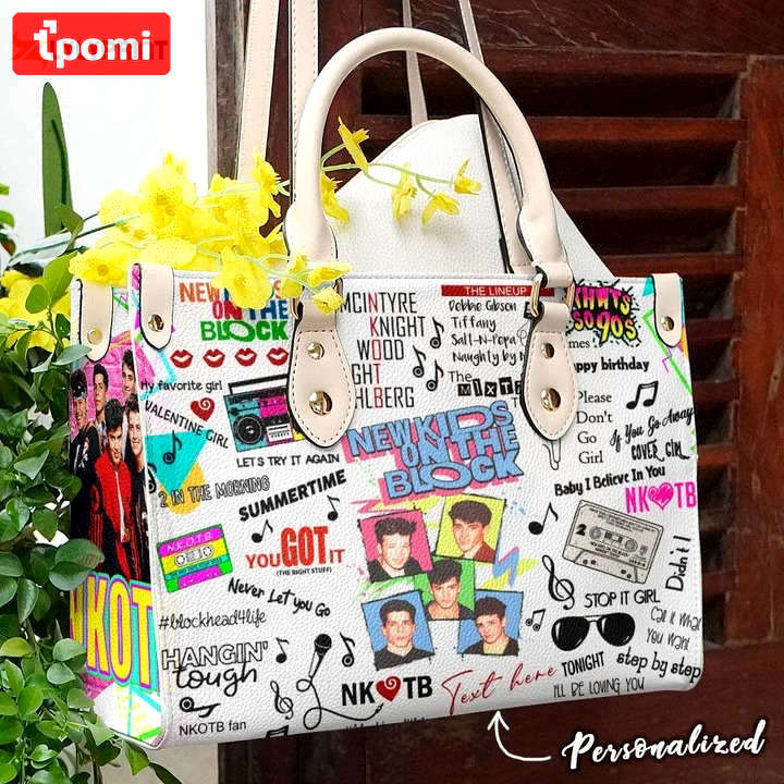 Nkotb lover 2 leather bag for women gift 1927 Women Leather Hand Bag