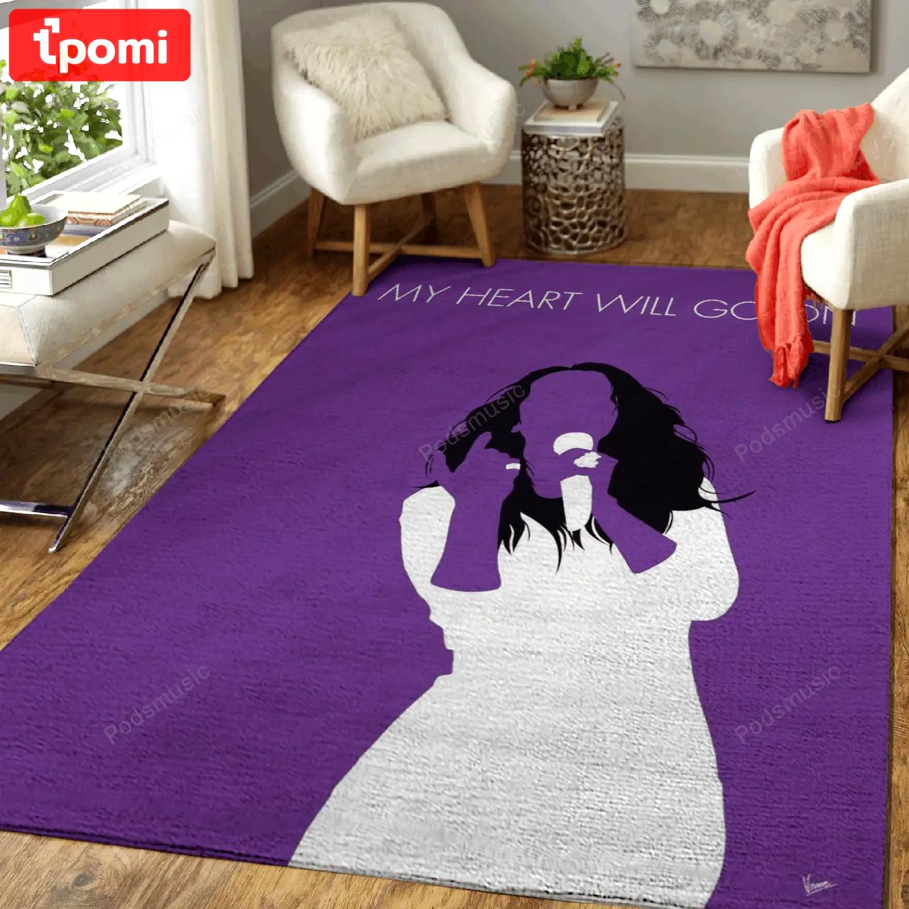 No151 my celine dion minimal music artwork minimal music artworks art for fans area rug living room carpet rug regtangle decor home decor Rectangle Rug
