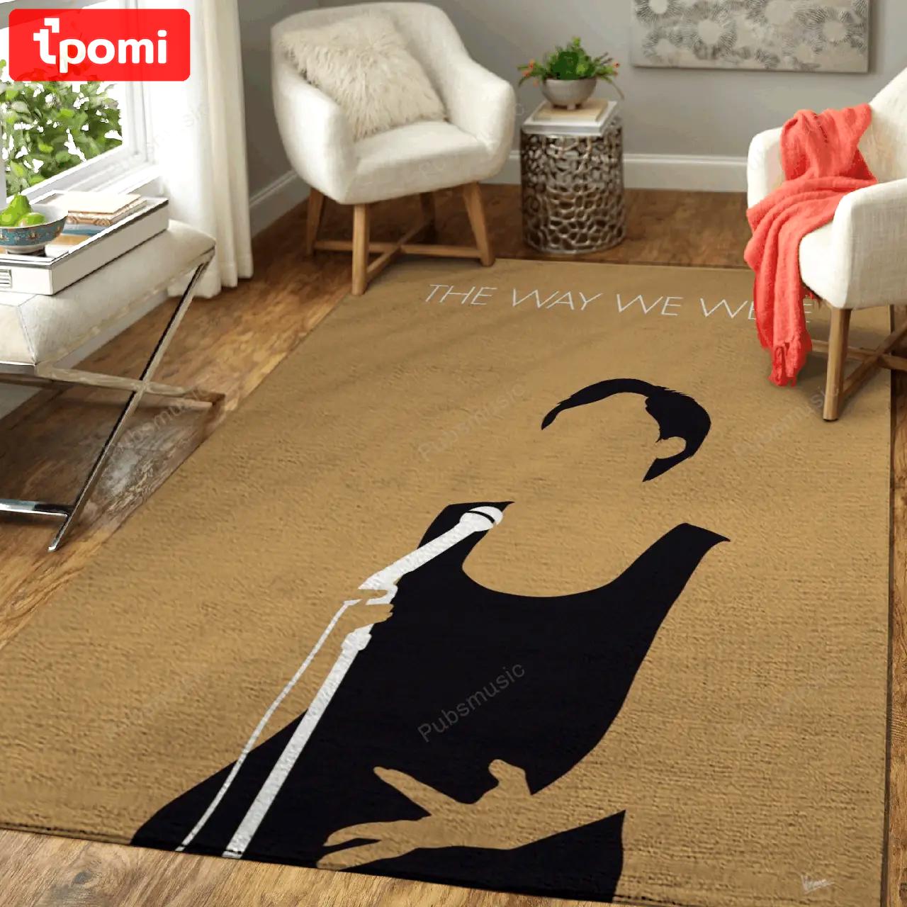 No170 my barbra streisand minimal music artwork minimal music artworks art for fans area rug living room carpet Rectangle Rug