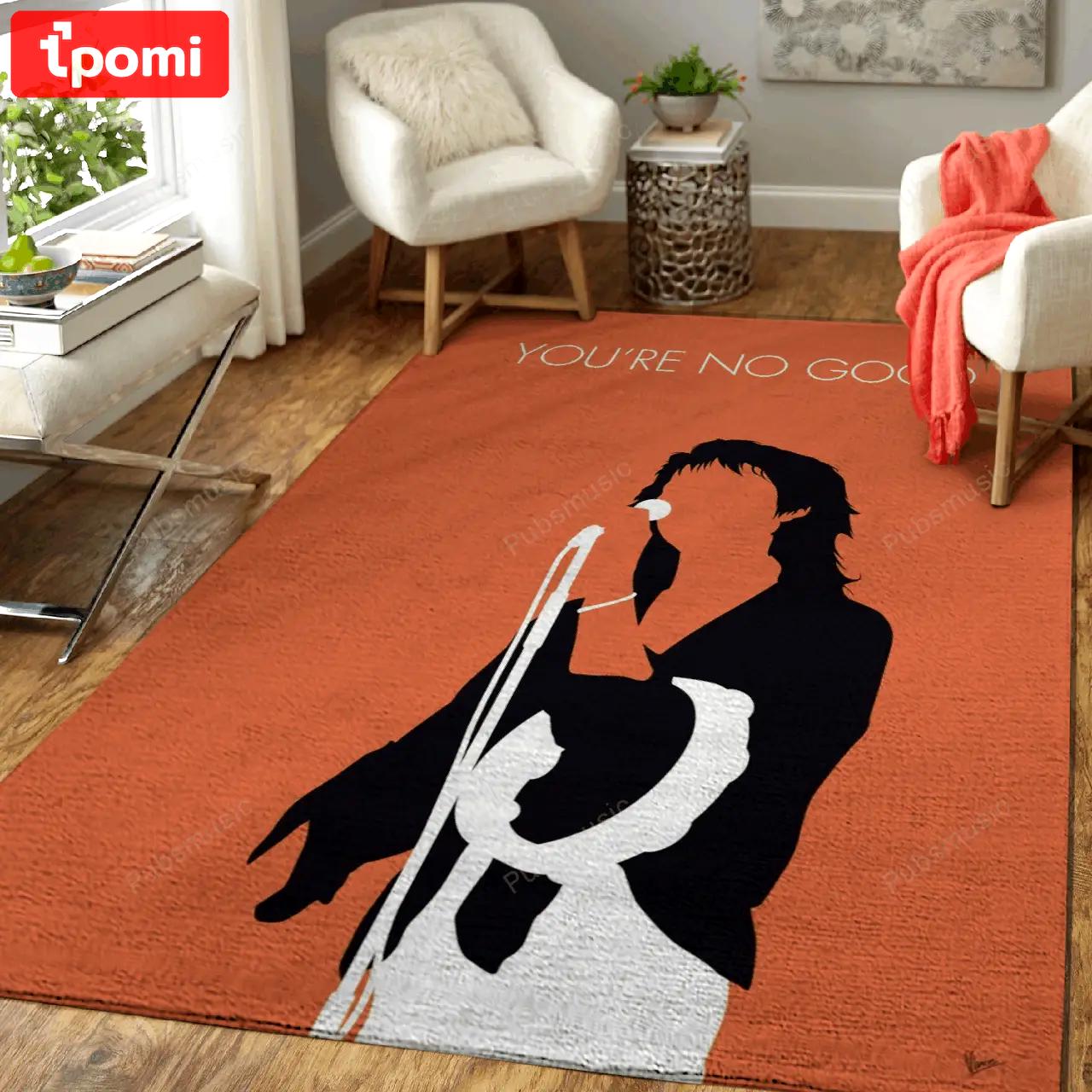No203 my linda ronstadt minimal music artwork minimal music artworks art for fans area rug living room carpet rug regtangle decor home decor Rectangle Rug