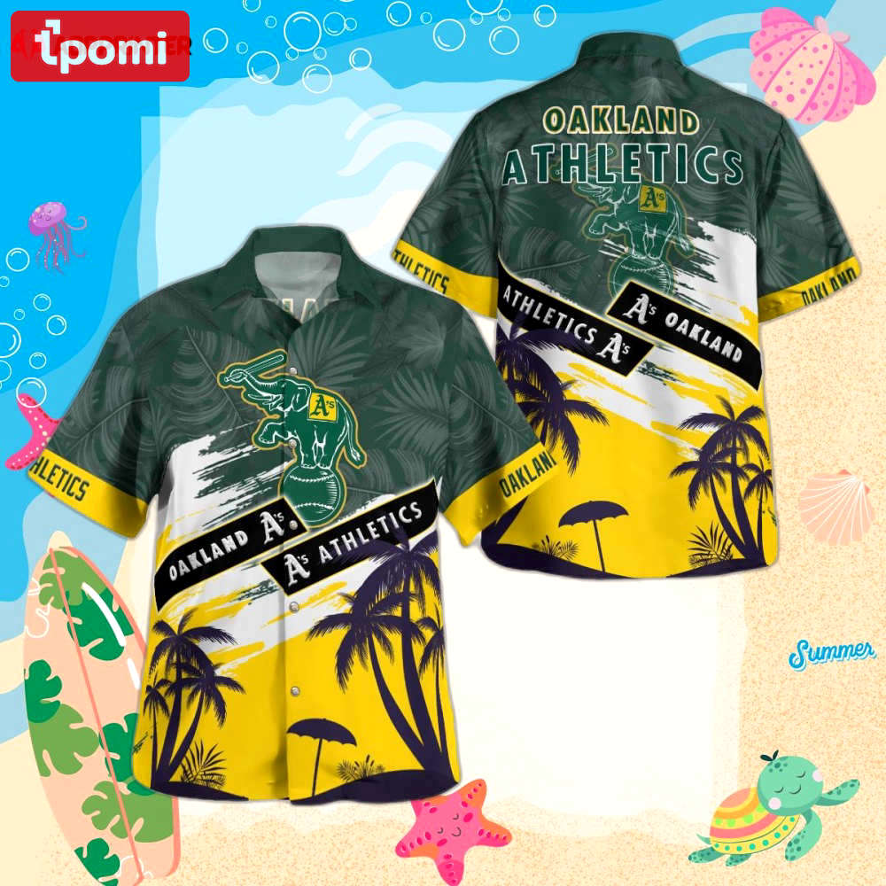 Oakland athletics tropical vintage hawaii shirt summer 2023 hot Hawaii Shirt
