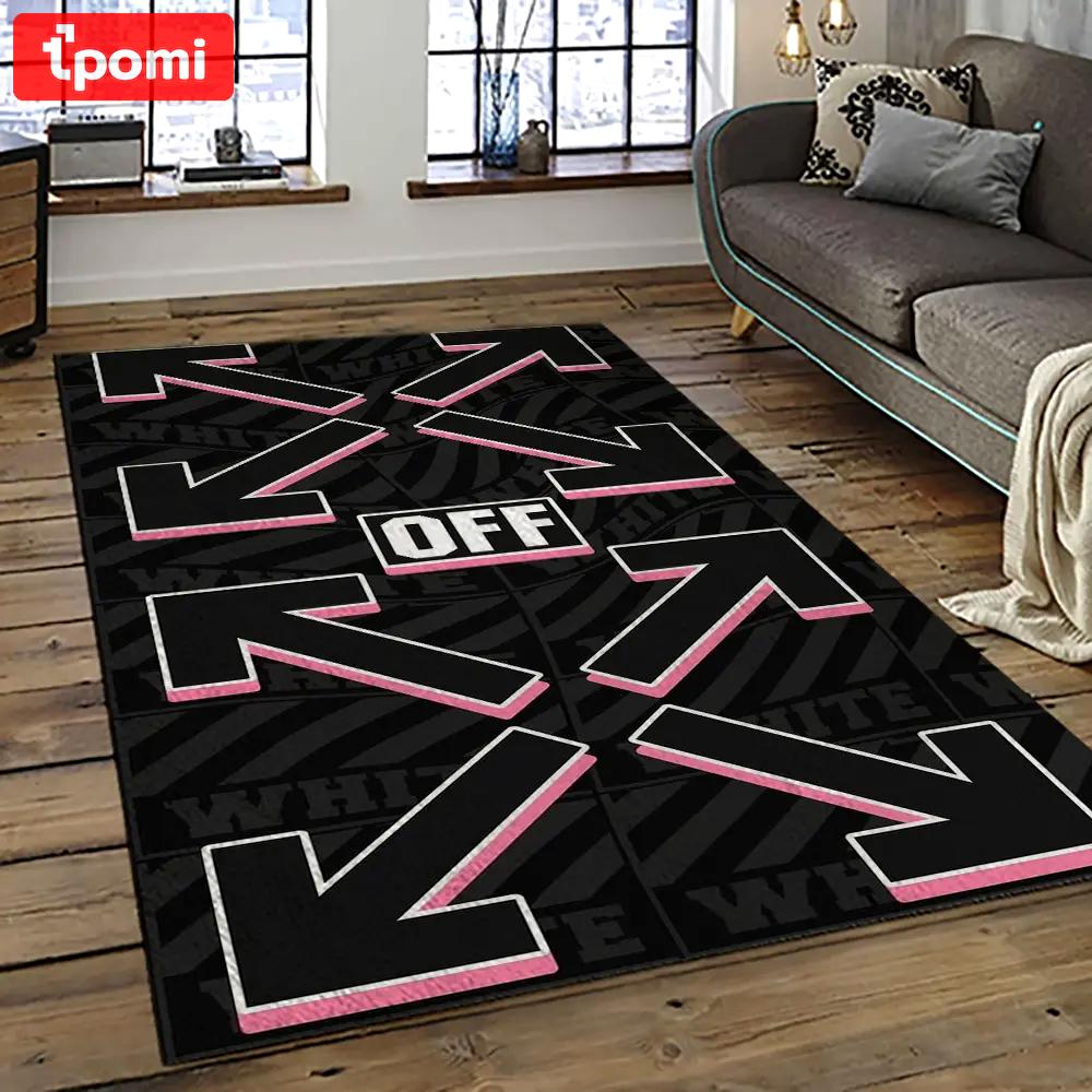 Off white fashion carpet rectangle area rug for living room bedroom decor owt2 Rectangle Rug