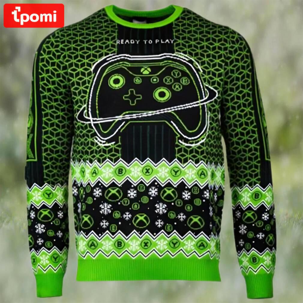 Official xbox ready to play ugly christmas sweater Christmas Ugly Sweater