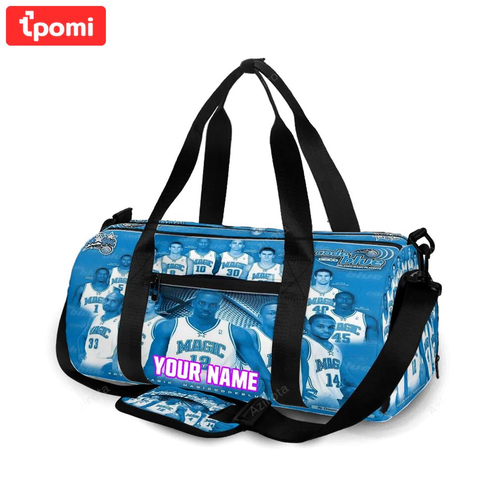 Orlando magic all players4 personalized name travel bag gym bag 2036 Travel Bag