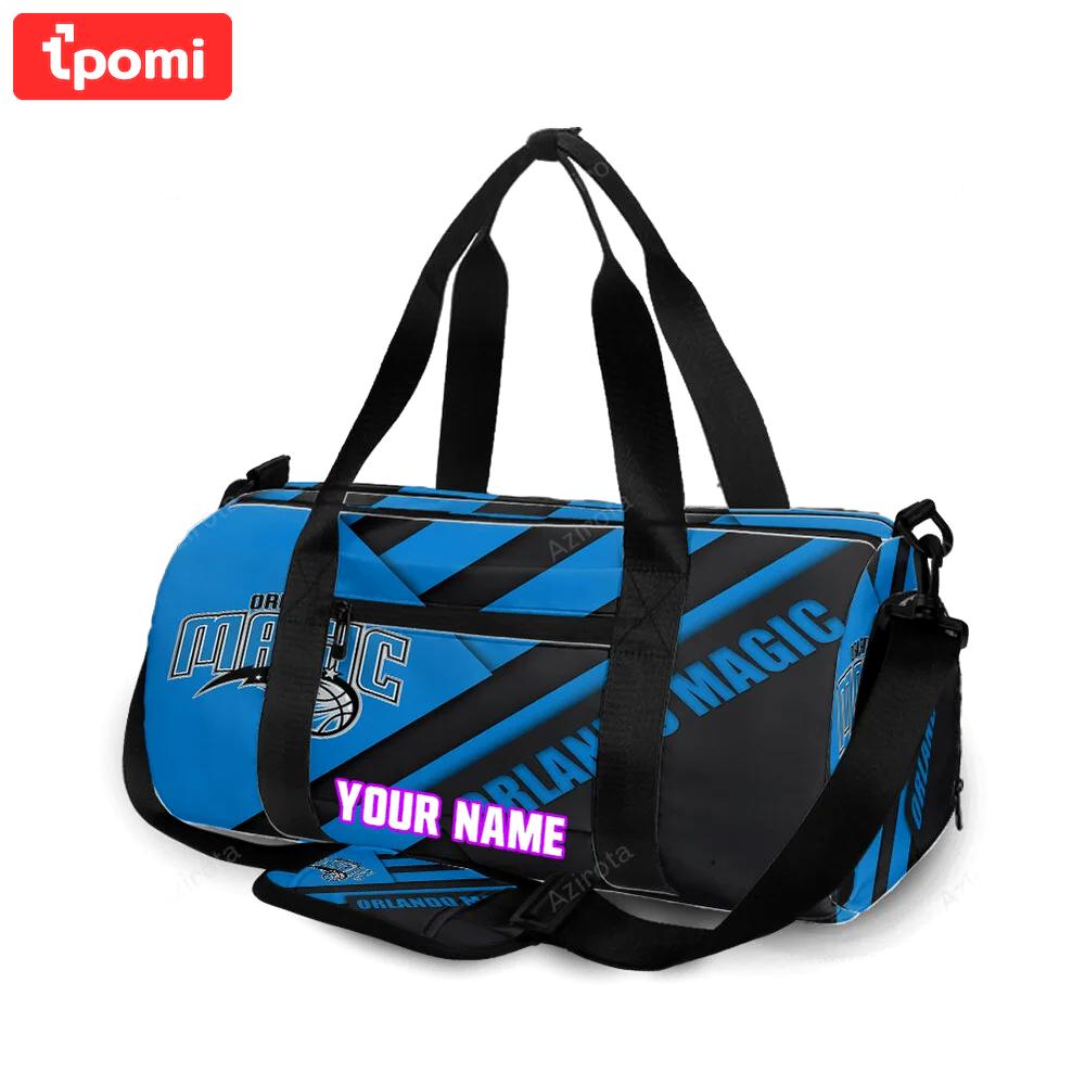 Orlando magic blue black personalized name travel bag gym bag 1100 Travel Bag