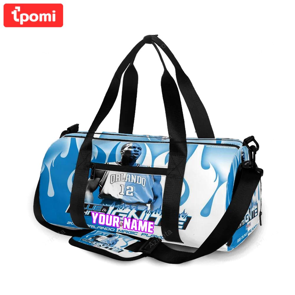 Orlando magic dwight howard1 personalized name travel bag gym bag 645 Travel Bag